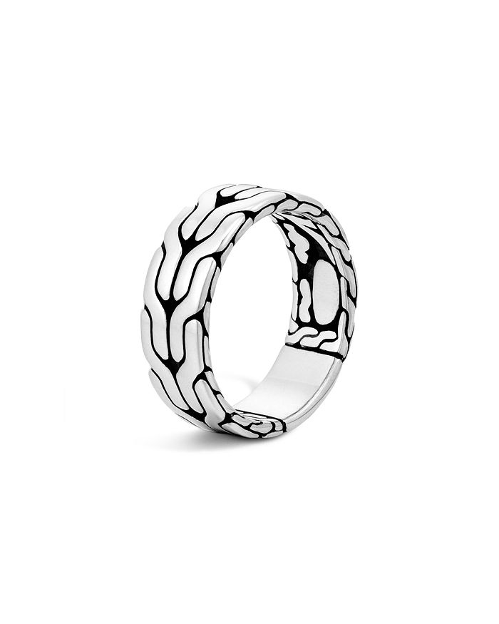 Shop John Hardy Sterling Silver Classic Chain Band Ring