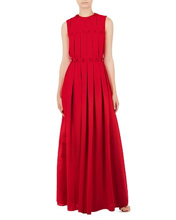 Ted Baker Saffrom Origami Pleated Gown | Bloomingdale's