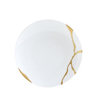 Kintsugi-Sarkis 24K Gold Coupe Salad Plate