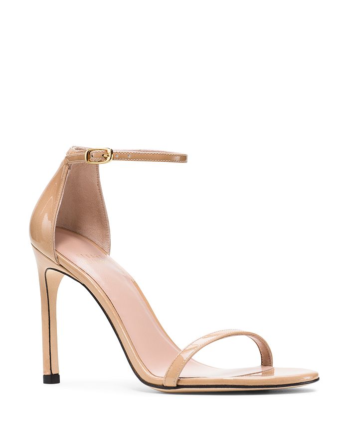 Stuart weitzman nudistsong shop patent leather sandals