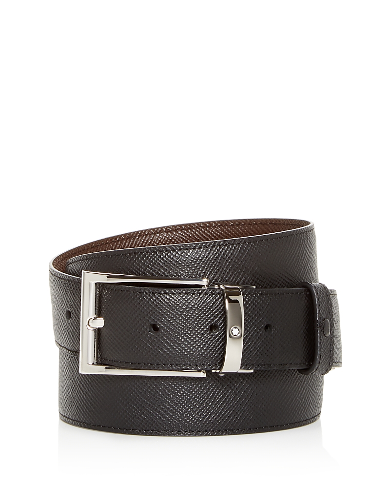 Montblanc Men's Contemporary Reversible Leather Belt