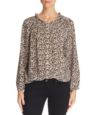 Rebecca Taylor - Leopard-Printed Silk Top