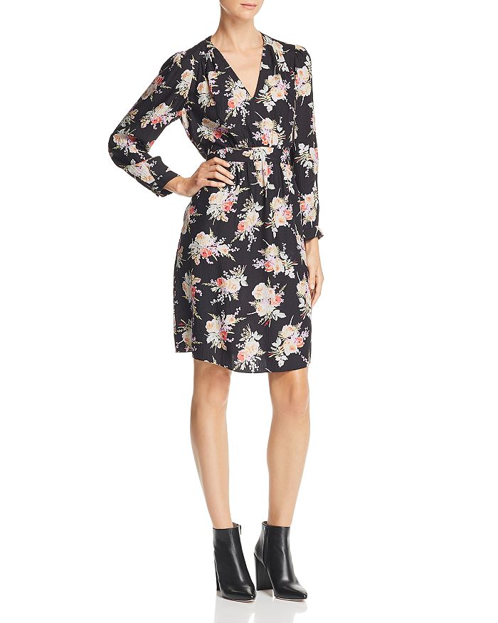 Rebecca taylor discount floral silk dress