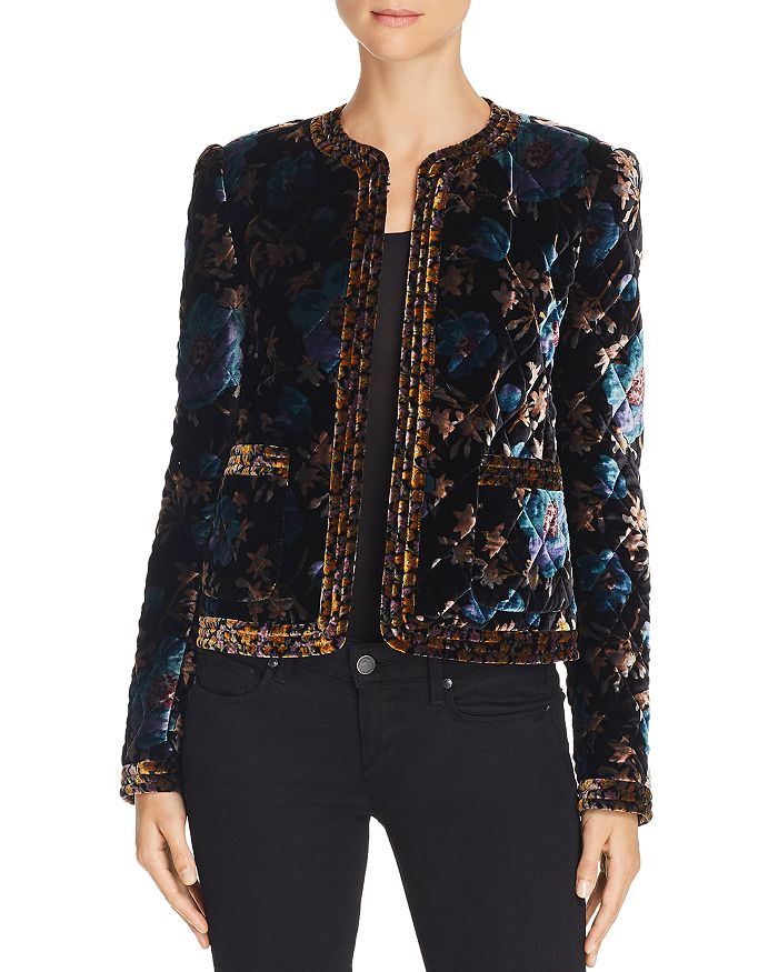 Rebecca taylor velvet jacket store