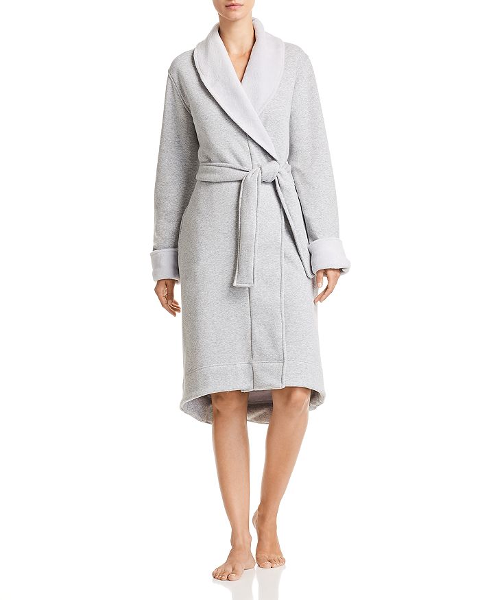 UGG® Duffield II Double-Knit Fleece Robe | Bloomingdale's