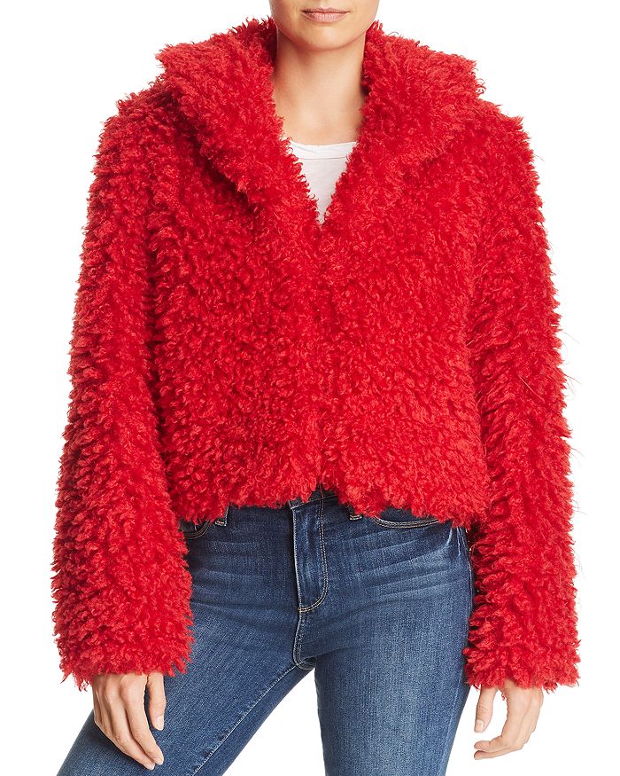 Teddy bear online coat bloomingdale's