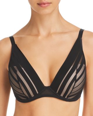 deep plunge underwire bikini