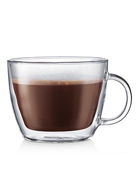 Bodum - Bistro Double-Wall Cafe Latte Cup, Set of 2