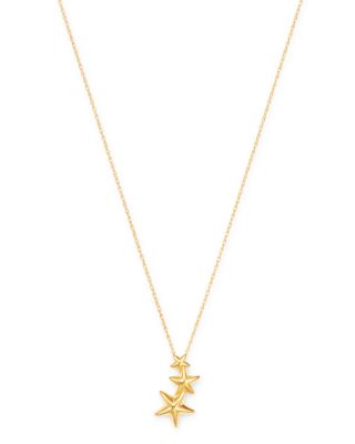 3 star gold necklace