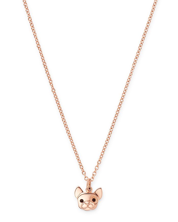 Dodo French Bulldog Pendant Necklace 15.7
