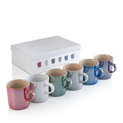 Featured image of post Le Creuset Coffee Mugs Set Of 6 As well as bringing the distinctive le creuset style to your home these will keep your favourite tea or coffee warmer for