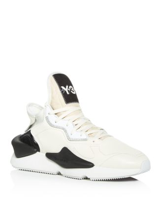 Y-3 Men's Kaiwa Leather Lace-Up Sneakers | Bloomingdale's