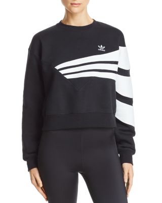 adidas bossy 90s cropped hoodie