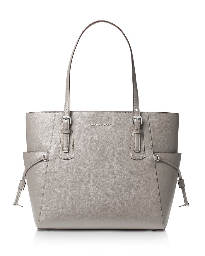 Voyager east west leather tote shop