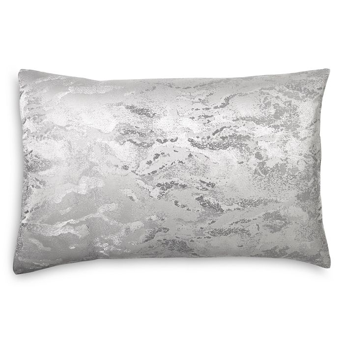 Donna Karan Collection Luna King Sham Bedding In Platinum