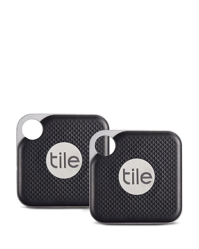 Tile Pro 2018 Tracker, Set Of 2 In Black