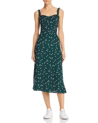 faithfull gizele midi dress