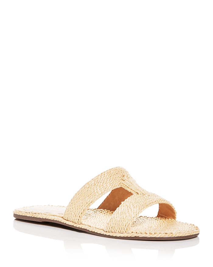 SCHUTZ Women s Tammya Woven Slide Sandals Bloomingdale s