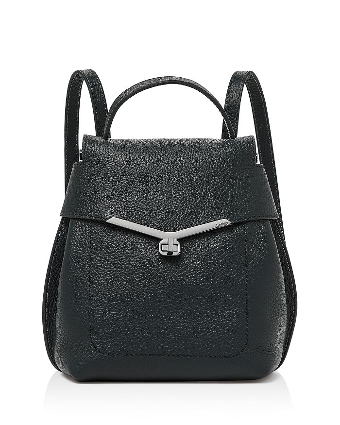 Botkier Valentina Mini Wrap Leather Backpack In Black gunmetal ModeSens