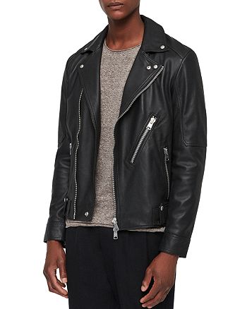 ALLSAINTS Naoki Leather Biker Jacket | Bloomingdale's