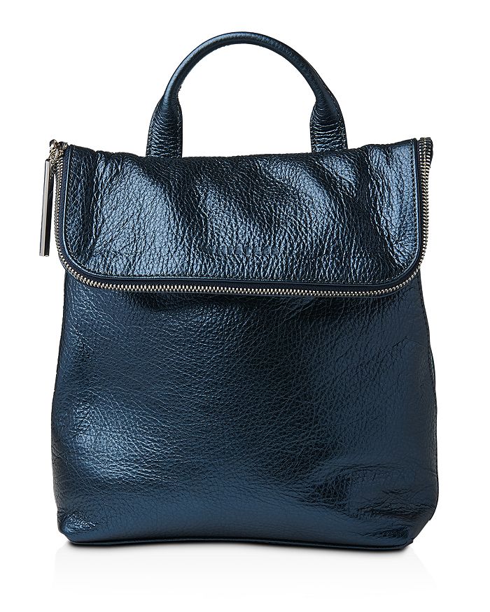 Whistles Verity Mini Metallic Leather Backpack Bloomingdale's