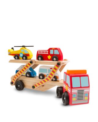 Wooden Emergency Vehicle Carrier - Ages 3+