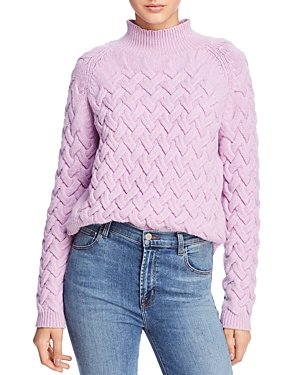 THE EAST ORDER ADELE CABLE-KNIT SWEATER,E47015-A