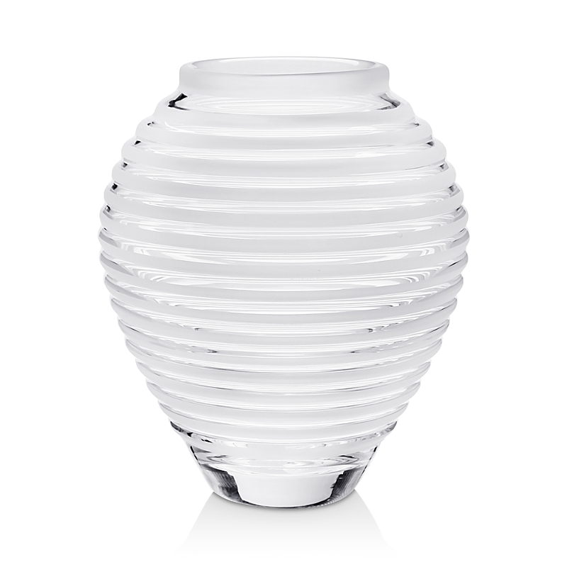 William Yeoward Crystal Ariadne Vase, 11" In Frost