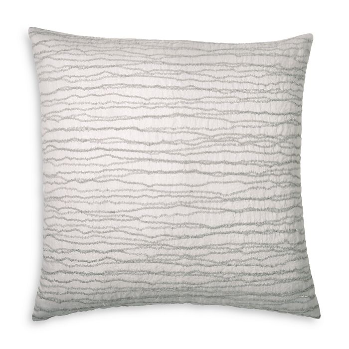 Donna Karan Collection Luna Euro Sham Bedding In Platinum
