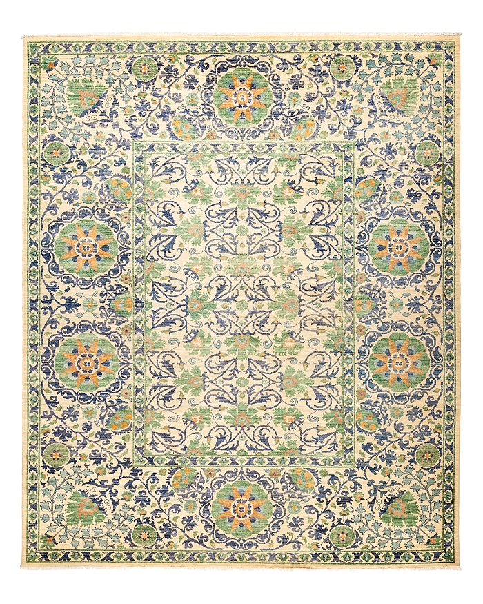 Bloomingdale's Solo Rugs Carnivale Suzani Area Rug, 8' 2 X 9' 10 In Beige