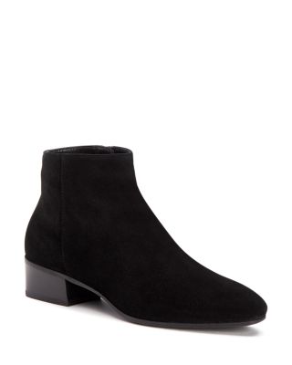 black booties small heel