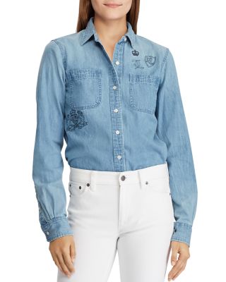 Ralph Lauren - Printed Chambray Shirt