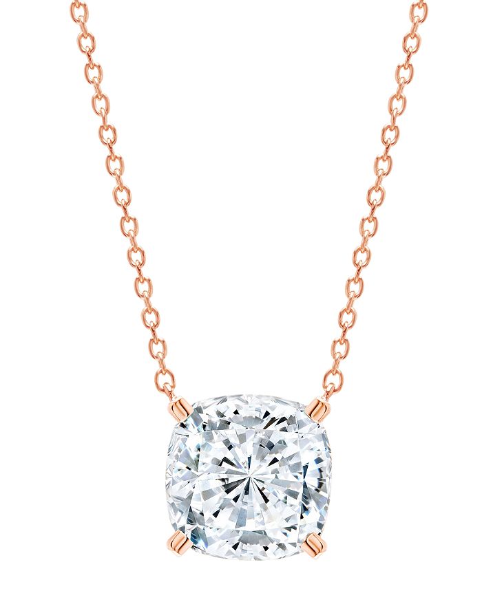 Crislu sterling silver top 18k rose gold plated