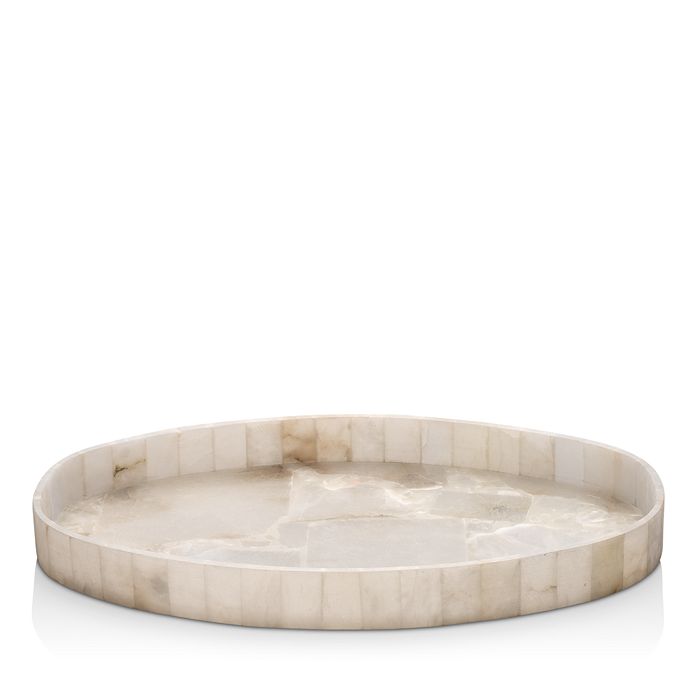 Jamie Young - Genevieve Oval Alabaster Tray