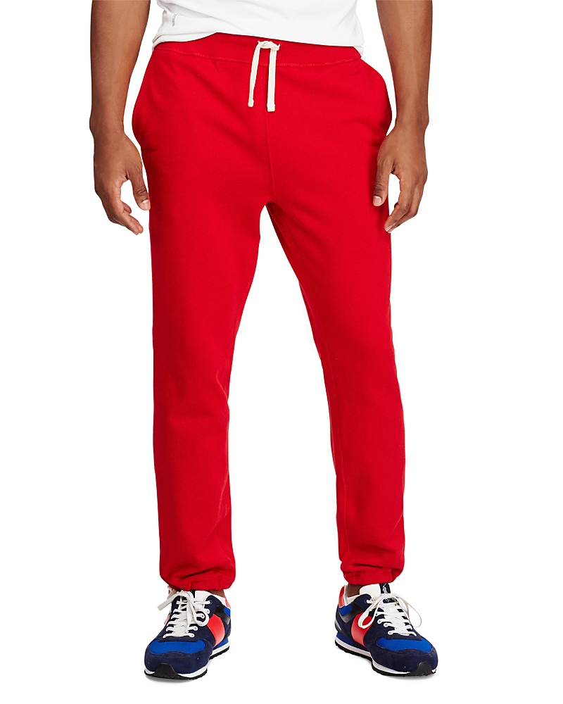 Polo Ralph Lauren Fleece Classic Fit Drawstring Pants In Rl Red