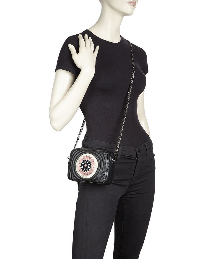 LONGCHAMP HYPNOTIC ROSACE LEATHER CROSSBODY