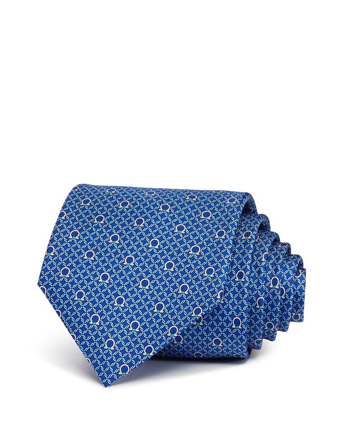 Salvatore Ferragamo Micro-Gancini Silk Classic Tie | Bloomingdale's