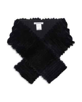 bloomingdales fur scarf