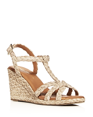 Andre Assous Women's Madina T-Strap Wedge Sandals