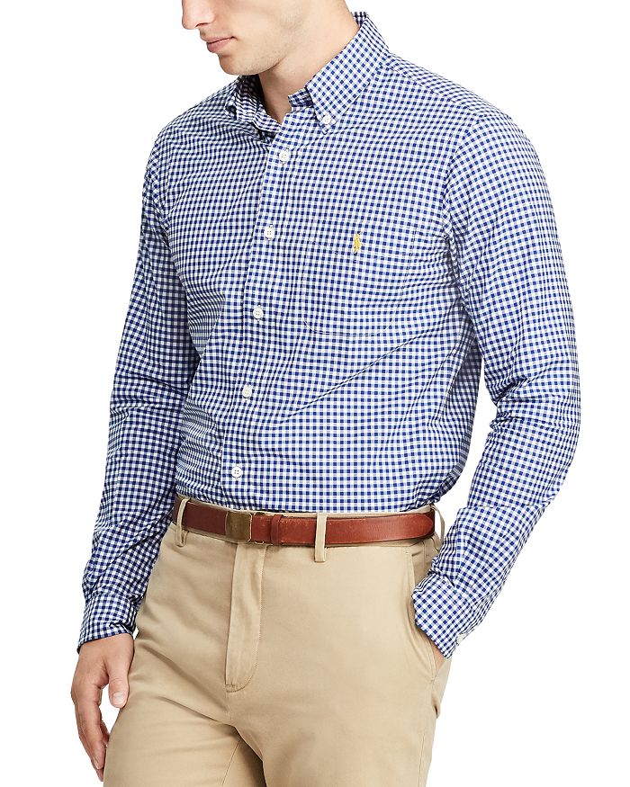 Polo Ralph Lauren Gingham Classic Fit Button-Down Shirt | Bloomingdale's