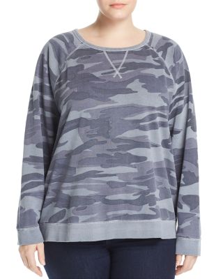 lucky brand camo sweatshirt