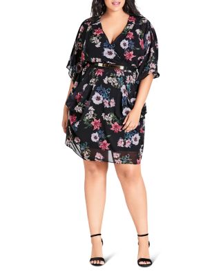 city chic floral dress