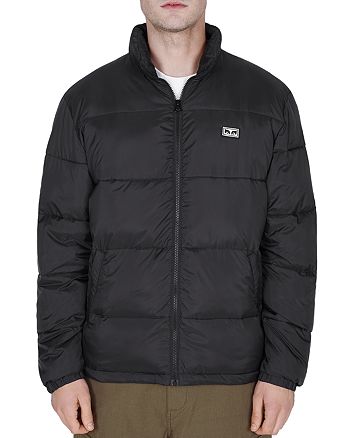 Obey Mens Bouncer Puffer Hooded Jacket 