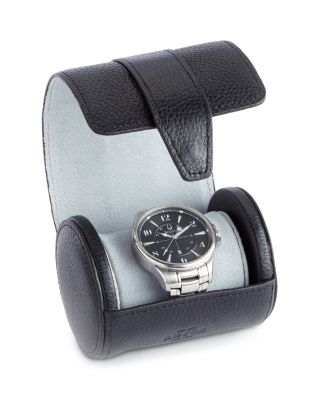 Leather Single Watch Travel Roll Case