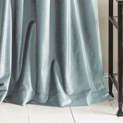 Modern Knotted Velvet 96" x 50" Window Panel, Pair