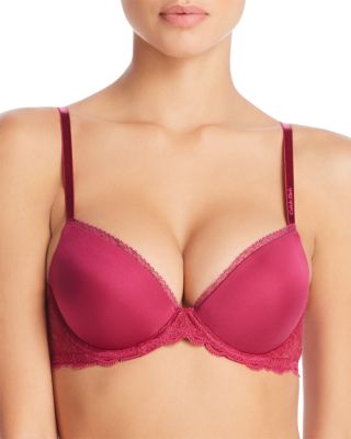 calvin klein seductive comfort lace demi bra qf1444