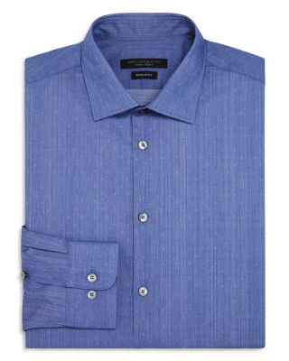 John Varvatos Star USA Gradient Solid Dobby Regular Fit Dress Shirt ...