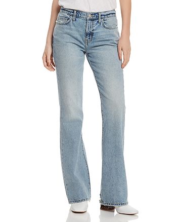 Current/Elliott The Jarvis High-Rise Flared Jeans in Hartley ...
