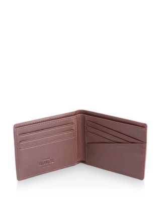 Leather RFID-Blocking 100 Step Wallet 
