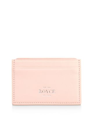 Leather RFID-Blocking Executive Slim Credit Card Case